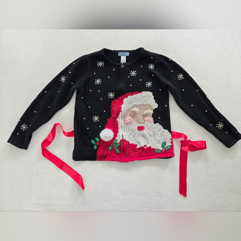 Festive Santa Cardigan